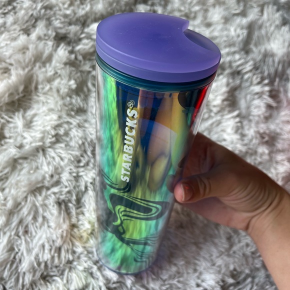 Starbucks Iridescent Tumbler Water Bottle • NWT - Picture 3 of 4